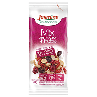 MIX DE SEMENTES FRUTAS JASMINE 40G