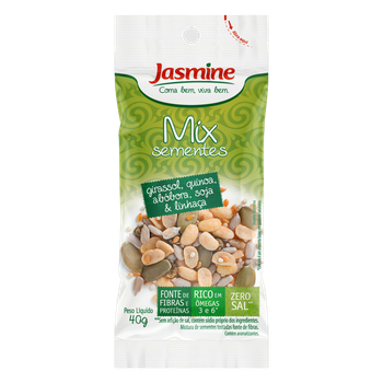 MIX DE SEMENTES JASMINE INTEGRAL 40G