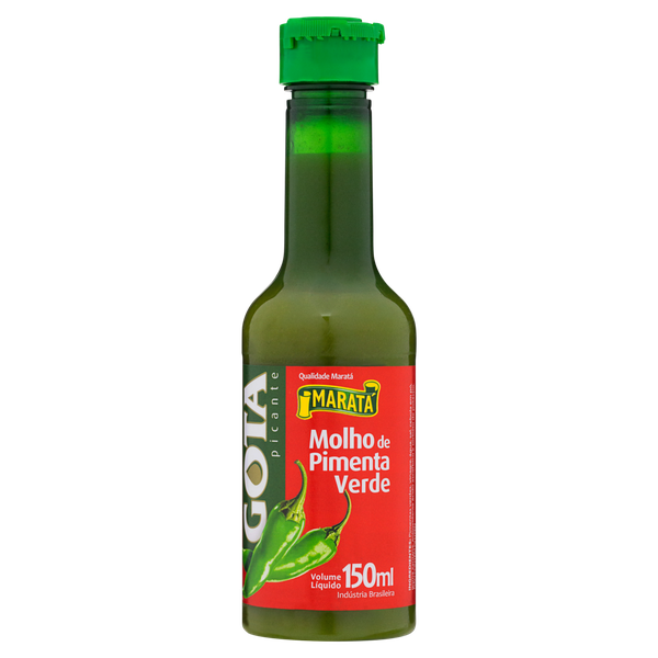 MOLHO DE PIMENTA VERDE MARATÁ GOTA 150ML 