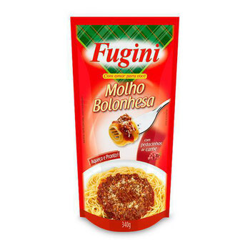 MOLHO DE TOMATE BOLONHESA FUGINI SACHE 340G