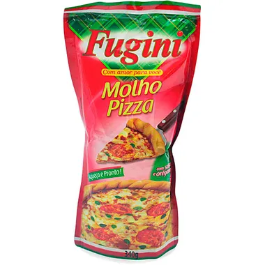 MOLHO PRONTO FUGINI PIZZA 340G