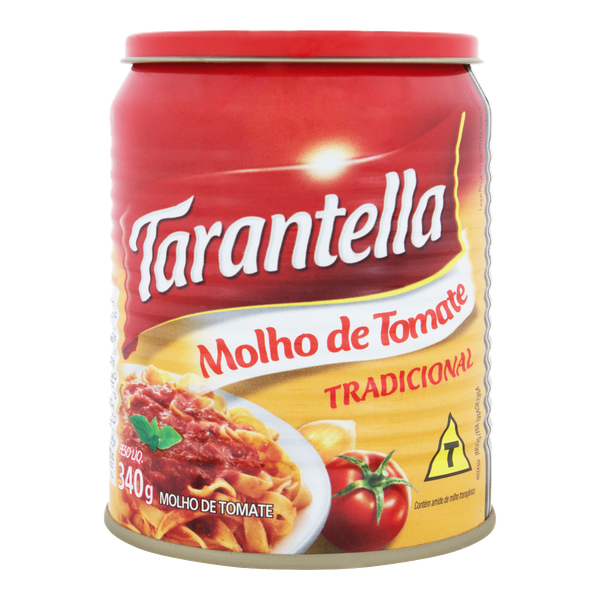 MOLHO TARANTELLA 340G LATA TRADICIO