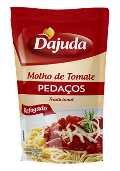 MOLHO TOMATE DAJUDA PEDACOS340G