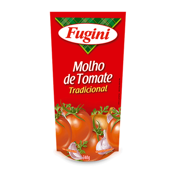 Molho De Tomate Fugini Tradicional 300gr