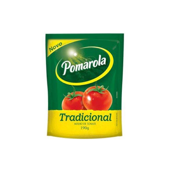 MOLHO TOMATE POMAROLA TRAD SACHET 190G