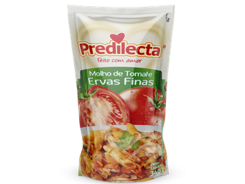 MOLHO TOMATE PREDILECTA ERVAS FINAS SACHET 340G