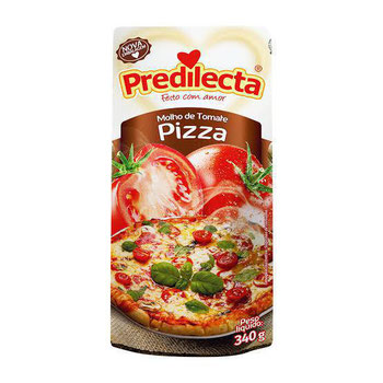 Molho De Tomate Pizza Predilecta Pacote 340gr