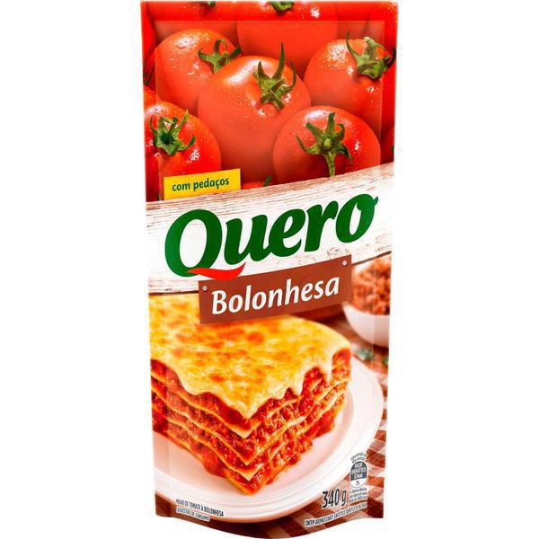 Molho Tomoate Bolonhesa Quero Sache 340gr