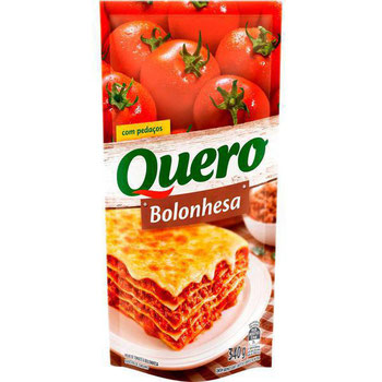 Molho Tomoate Bolonhesa Quero Sache 340gr