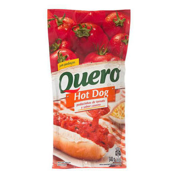 Molho De Tomate Quero Hot Dog Sachê 340gr