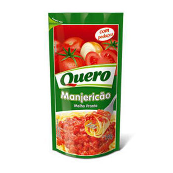 Molho De Tomate Manjericão Quero 340gr