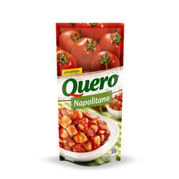 MOLHO TOMATE QUERO NAPOLITANO SACHET 340G