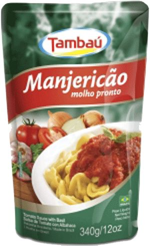 MOLHO TOMATE TAMBAU MANJERICAO SACHET 340G