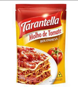 Molho de Tomate Bolonhesa Tarantella Sachê 340gr