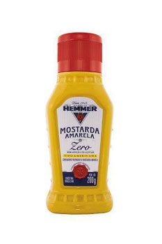 MOSTARDA AMARELA  HEMMER ZERO 200G