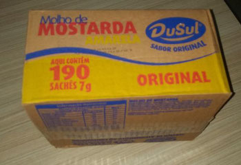 MOSTARDA DUSUL SACHET 190X7G