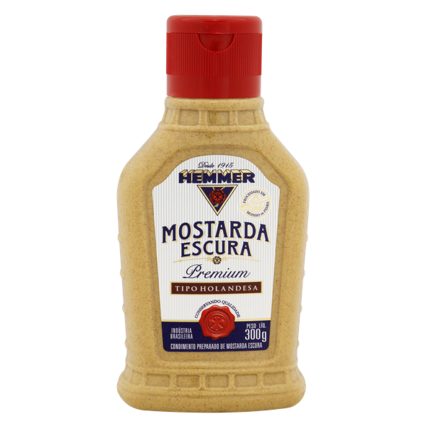 MOSTARDA HEMMER 300G ESCURA