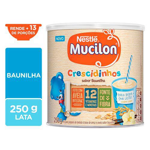 MUCILON CRESCINHOS BAUNILHA 250G