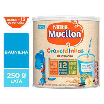 MUCILON CRESCINHOS BAUNILHA 250G