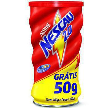 NESCAU ACTEGEN 2.0 L400P350G 400G