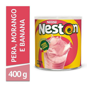 NESTON VITAMINA MORANGO/BANANA LATA 400G