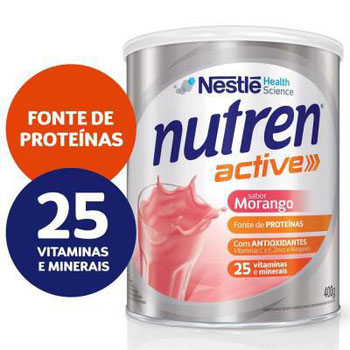 NUTREN NESTLE PREBIO1 MORANGO 400G