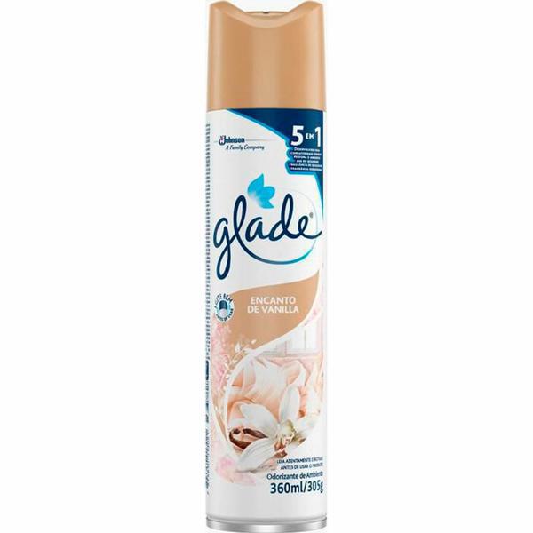 ODORIZADOR AMBIENTE GLADE VANILA 360ML
