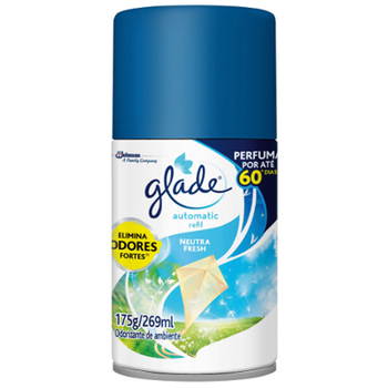 ODORIZADOR GLADE AUTOMATIC NEUTRA FRESH REFIL 269ML