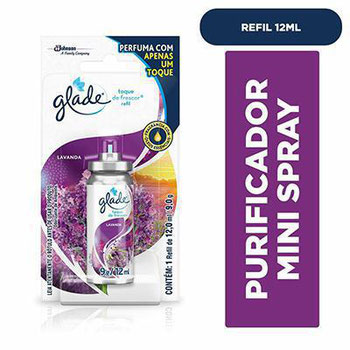 Purificador De Ar Glade Toque De Frescor Lavanda Refil 12ml