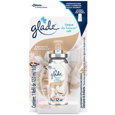 ODORIZANTE GLADE T F VANILLA REFIL 12 ML