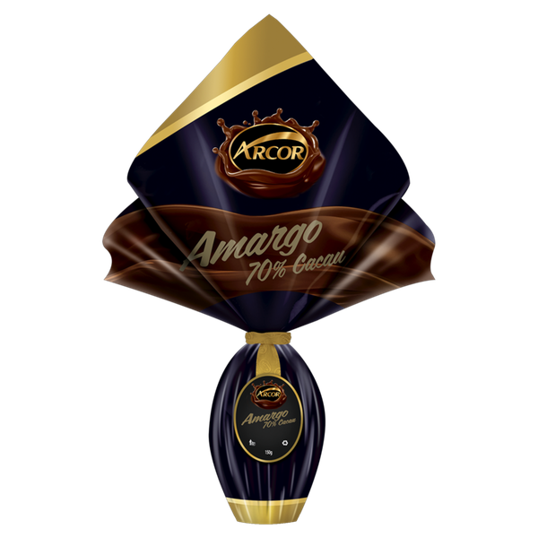 OVO DE PASCOA ARCOR AMARGO 150G
