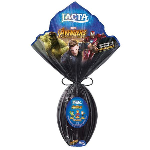 OVO DE PASCOA LACTA HEROI 157G