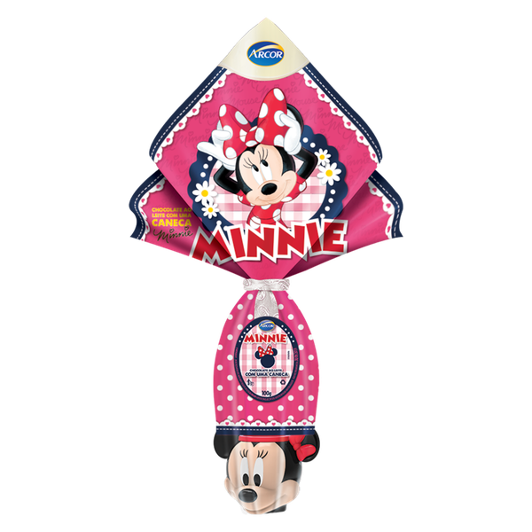 OVO DE PASCOA MINNIE 100G