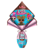 OVO DE PASCOA SURPRESA LOL PULSEIRA 150G