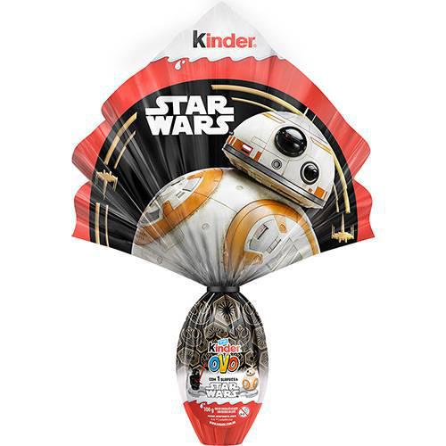 OVO PASCOA KINDER STAR WARS 100G