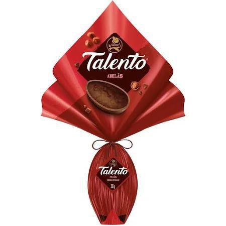 OVO PASCOA TALENTO AVELA 350G