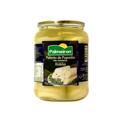 Palmito De Pupunha Rodelas  Palmeiron 500gr