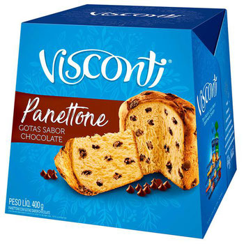 PANETTONE VISCONTI GOTAS DE CHOCOLATE 400G