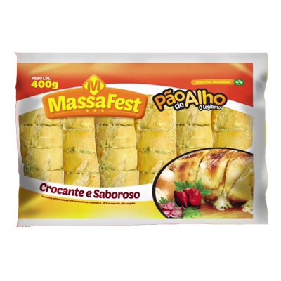 PAO ALHO MASSAFEST LEGITIMO 400G