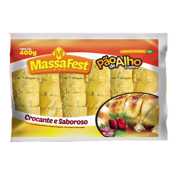 PAO ALHO MASSAFEST LEGITIMO 400G