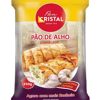 PAO DE ALHO CRISTAL 450G