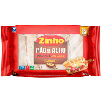 PAO DE ALHO ZINHO PICANTE 300G