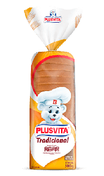 Pão De Forma Tradicional Plus Vita 500gr