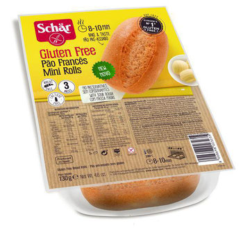 PAO FRANCES MINI ROLLS SCHAR 130G