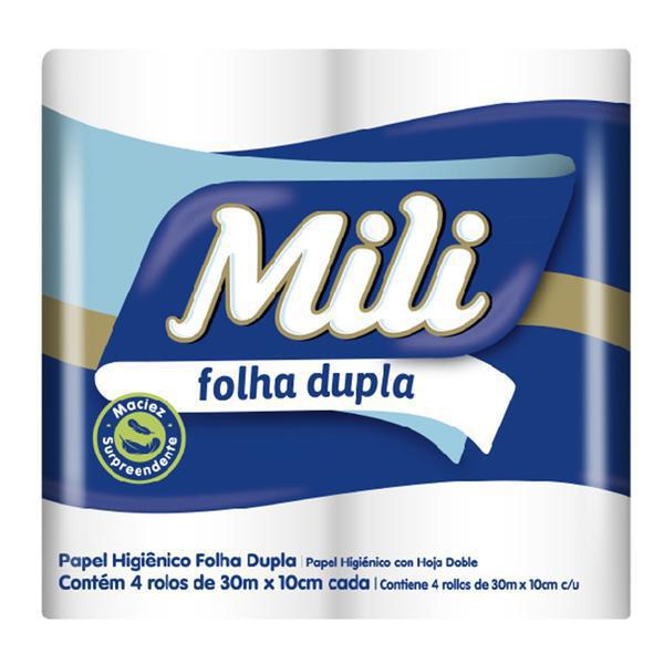 PAPEL HIGIENICO MILI FL DUPLA DUO CHIC NEUTRO 30MT