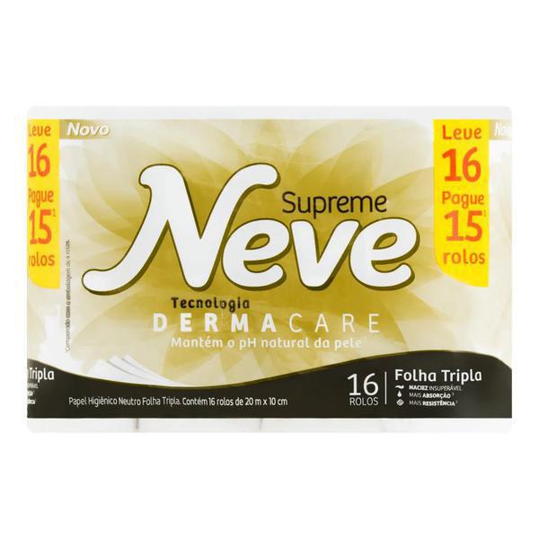 PAPEL HIGIENICO NEVE SUP COMP L16/15 20M