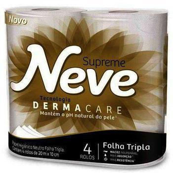 PAPEL HIGIENICO NEVE SUPREME 20M C/4UND