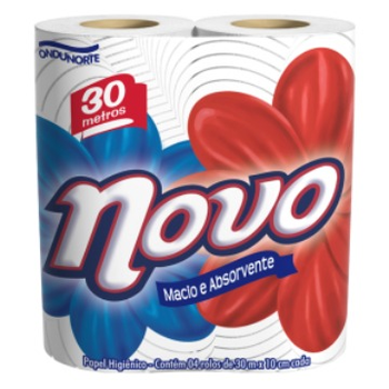 PAPEL HIGIENICO NOVO 30M C/4UND