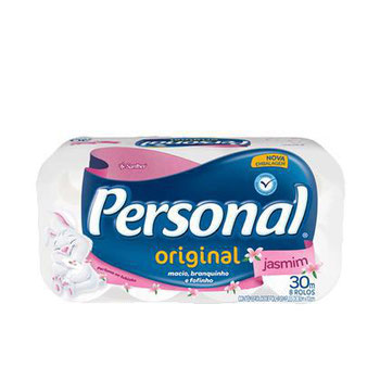 PAPEL HIGIENICO PERSONAL 30M JASMIM 8UND