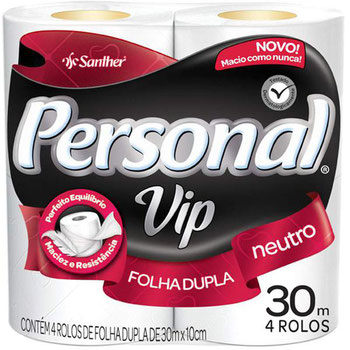 PAPEL HIGIENICO PERSONAL FL DUPLA 30M NEUTRO 4UND